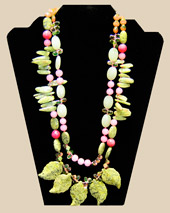 leaf necklace